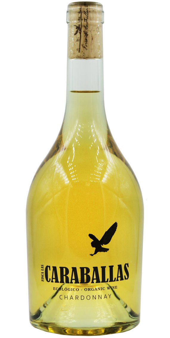 Caraballas Chardonnay Ecológico 75cl finca las caraballas botella